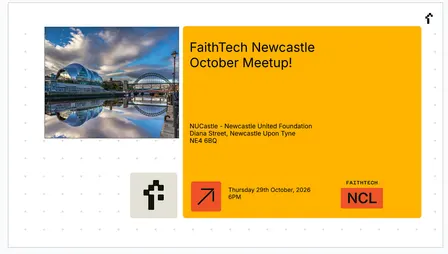 FaithTech NCL October Meetup