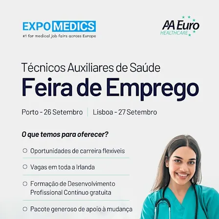 Expomedics | Profissionais de Saúde, Irlanda
