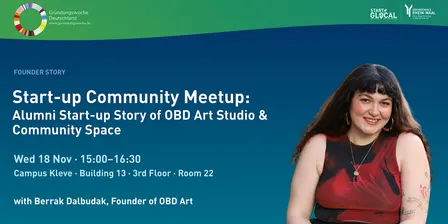 Startup Meetup: Alumni Startup Story of OBD Art Studio & Community Space