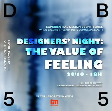 Experiential Design Series - Designers' Night: The Value of Feeling
