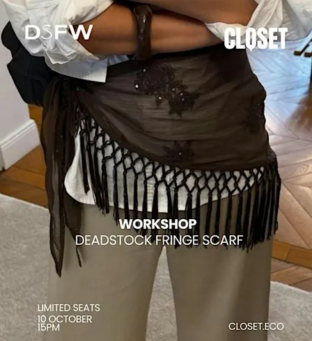 Fringe Scarf Workshop | Dutch Sustainable Fashion Week