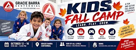Fall Kids Jiu-Jitsu Camp