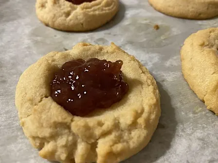 Annie's Signature Sweets- RASPBERRY THUMBPRINT COOKIES