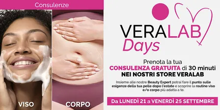 Veralab Days presso Store Veralab Oriocenter | 21-22-23-24-25 Settembre