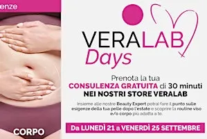 Veralab Days presso Store Veralab Bologna | 21-22-23-24-25 Settembre