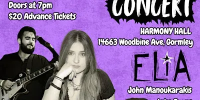 ELIA: The Front Seat Concert | Featuring John Manoukarakis & Jake Burns!