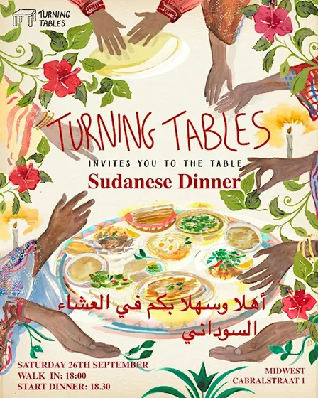 Community Dinner  26th SEPTEMBER - TURNING TABLES INVITES YOU TO THE TABLE