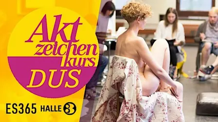 Gemütlicher Aktzeichenkurs in Düsseldorf