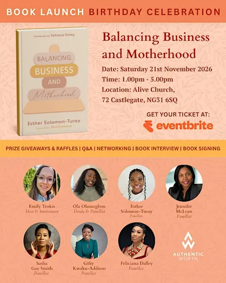 Balancing Business and Motherhood Book Launch Birthday Celebration