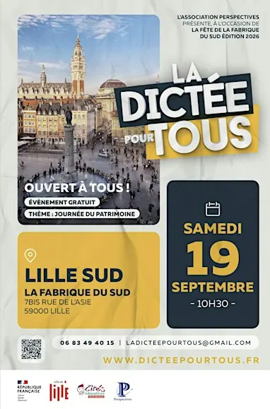La Dictée pour Tous à LILLE
