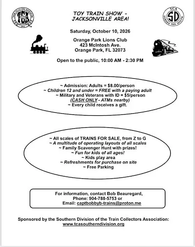 Toy Train Show & Swap Meet