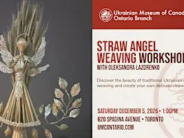 Straw Angel Weaving Workshop
