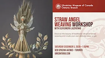 Straw Angel Weaving Workshop