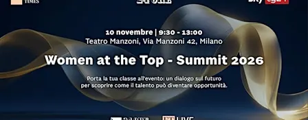 Women at theTop - Summit 2026 Milano
