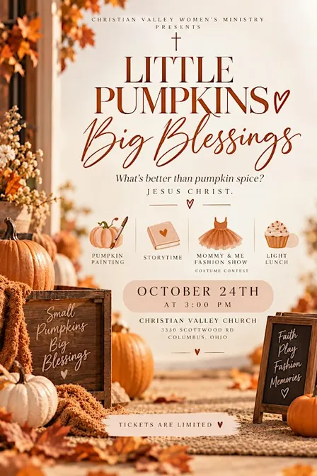 Little pumpkins, Big blessings