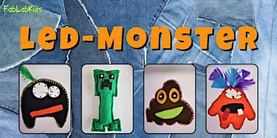 FabLabKids: LED-Monster nähen