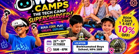 Berkhamsted October Half Term Tech Camp