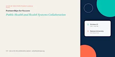 Partnerships for Success: Public Health and Health System Collaboration