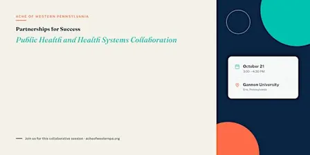 Partnerships for Success: Public Health and Health System Collaboration