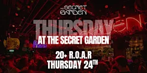 Secret Garden - Thursday - 24th September
