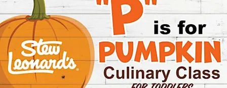 “P” is for Pumpkin Culinary Class for Toddlers