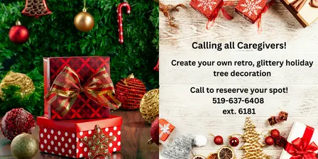 Ornament Making for Caregivers