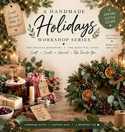 Handmade Christmas Indoor Wreath-Making Workshop