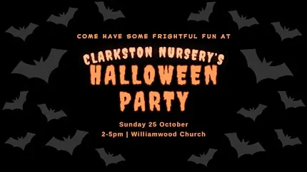 Clarkston Nursery Halloween Party