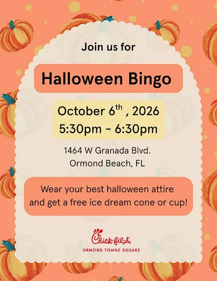 Halloween Bingo Night