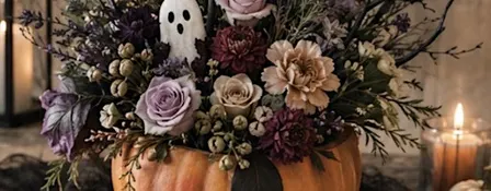 Petals and Pumpkins: Halloween Bloom Bar and Workshop