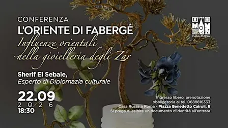 Сonferenza “L’Oriente di Fabergé”