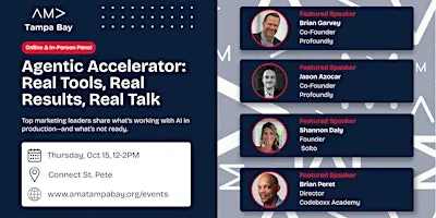Agentic Accelerator: Real Tools, Real Results, Real Talk