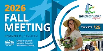 Charles County Economic Development Department's 2026 Fall Meeting