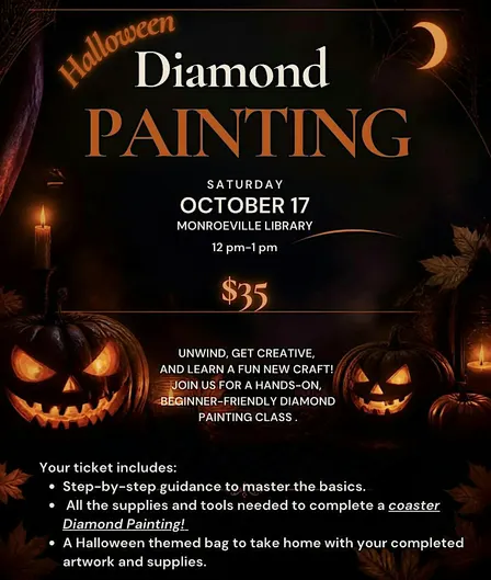 Halloween Diamond Painting Class