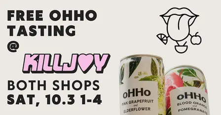 FREE oHHo TASTING!
