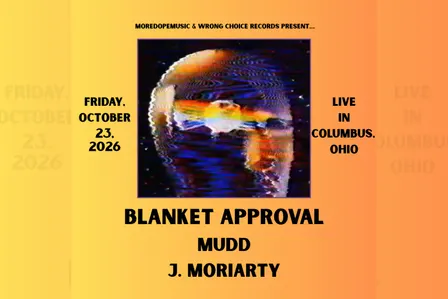 Blanket Approval with MUDD + J. Moriarty at Half Baked Art Fund (OH)
