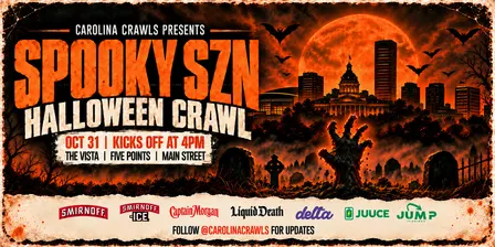 Spooky SZN 2026: The Ultimate Columbia Halloween Bar Crawl