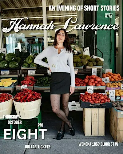An Evening of Short Stories with Hannah Lawrence
