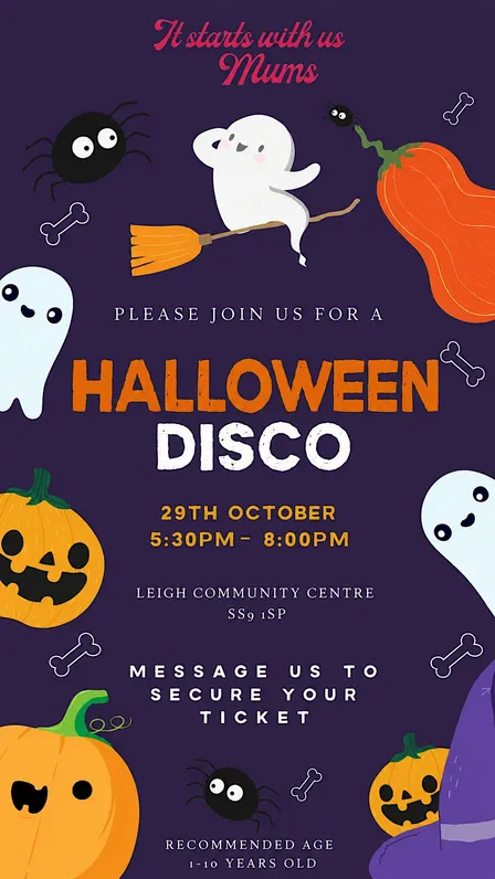 It starts with us Halloween disco