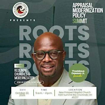 Cincinnati Appraisal Policy Modernization Summit - Day 1