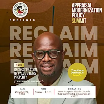 Cincinnati Appraisal Policy Modernization Summit - Day 3