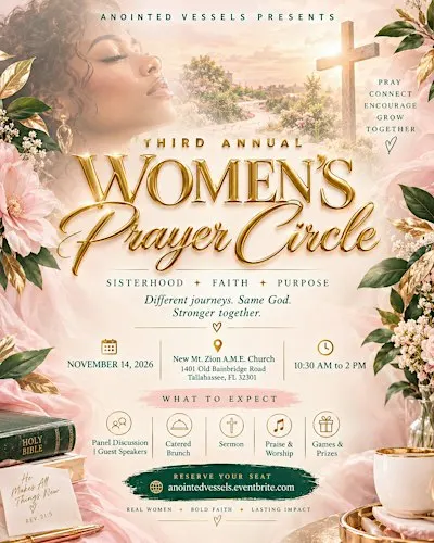 Anointed Vessels: Third Annual Women’s Prayer Circle