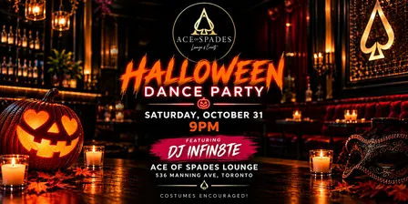 Ace of Spades Halloween Dance Party