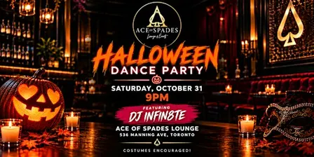 Ace of Spades Halloween Dance Party