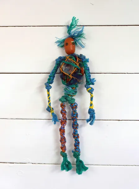 Beach Guardian Ghost Gear Poppets Workshop. Trevone. 31st October 2pm - 4pm