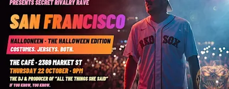 Harrison Presents: Secret Rivalry Rave HALLOONEEN - San Francisco
