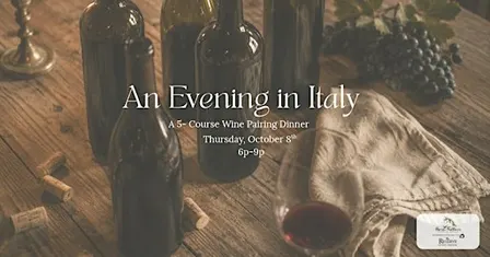 An Evening in Italy | Five-Course Wine Pairing Dinner