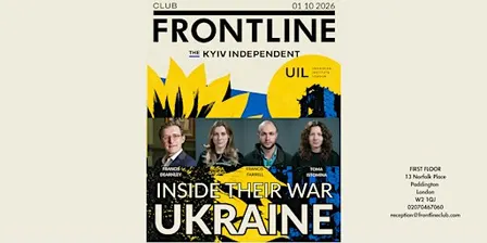 Panel discussion: Ukraine, Inside Their War