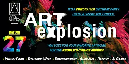 ArtsUnited FUNdraiser Birthday Party & Visual Art Exhibit