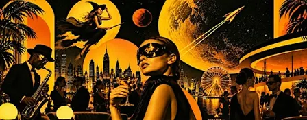The Space Pumpkin Carnival (aka Halloween) by Mars {Social} Club
